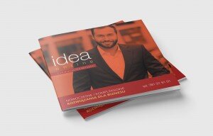 Free Square Brochure Mockup