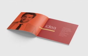 Free Square Brochure Mockup